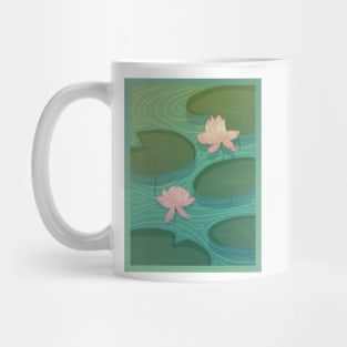 Lotus and Lily Pond Mug